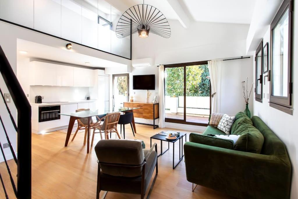 #11 Alex Suite Terrace Parking Ac 2 Bdr 5Mins To Sea Сен-Жан-Кап-Ферра Екстер'єр фото